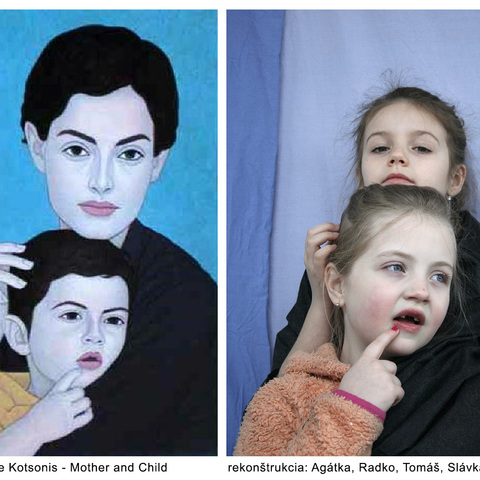 photo: Agátka, Radko, Tomáš, Slávka, Dorotka